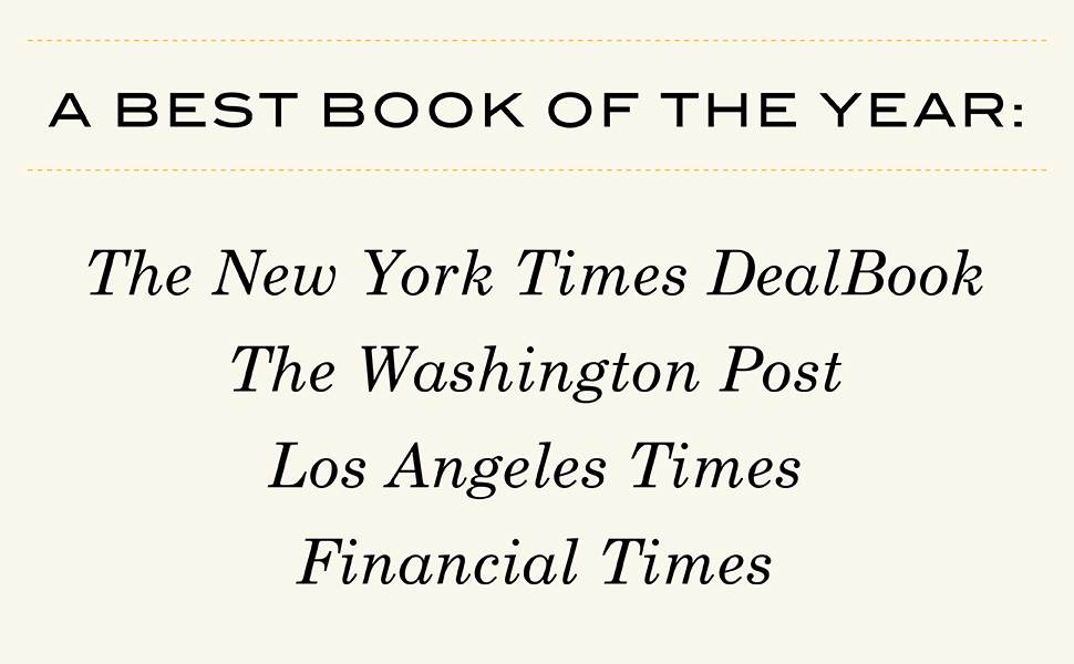 Named A Best Book of the Year by The New York Times DealBook and The Washington Post