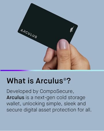 Brand Story- Who is Arculus?, Composecure, crypto, NFT, cold storage. crypto wallet, cold wallet